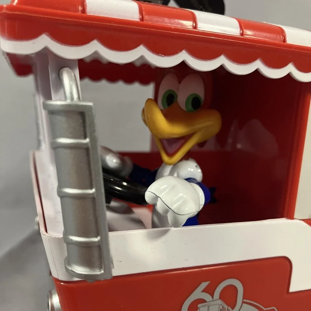 Universal Studios‎ Glamor Tram Popcorn Bucket 60th Anniversary Woody Woodpecker